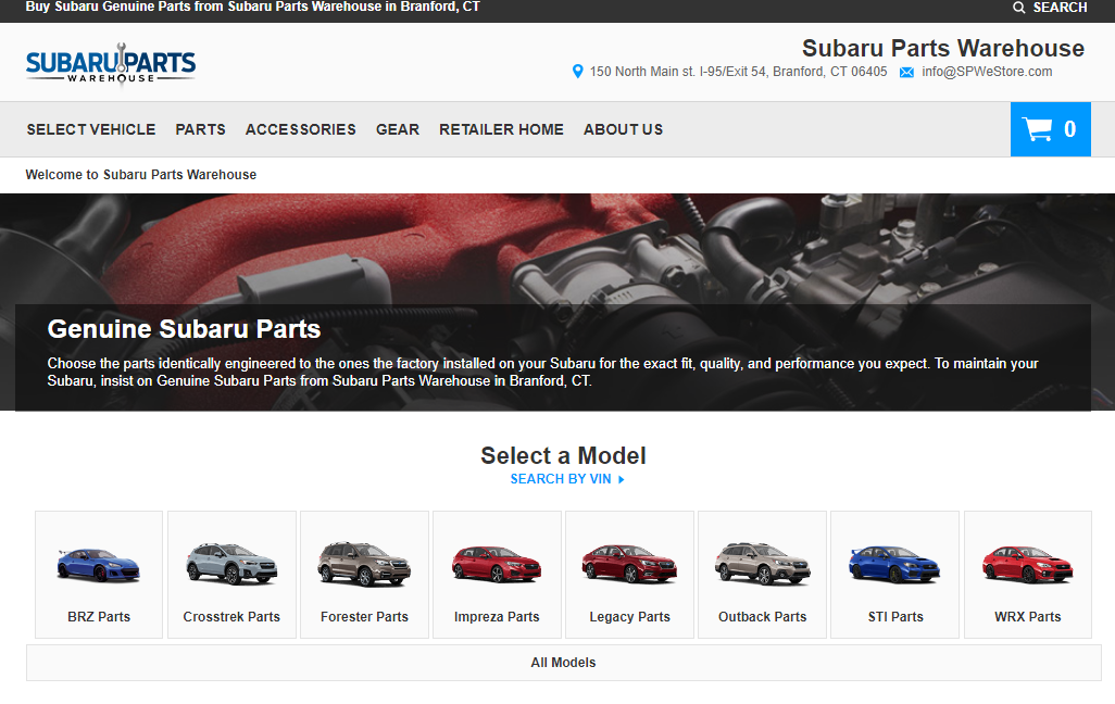 Subaru Parts Warehouse